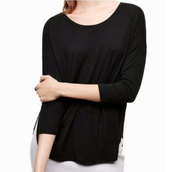 Aritzia Babaton Norris T-Shirt, Black, Size XS - Picture 1 of 7